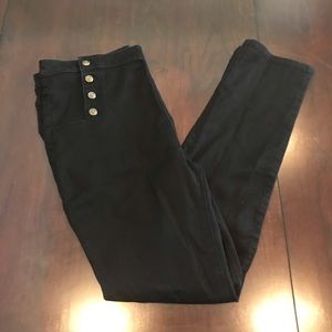 COPY - Hot Topic Black High Waist Skinny Pants